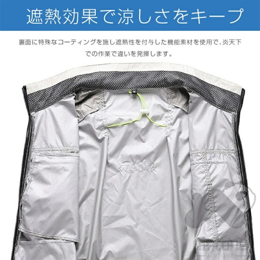 ワークマン　空調服セット　未使用 空調ウェア 服2枚付き 空調作業服 半袖 フルセット 2025 最強