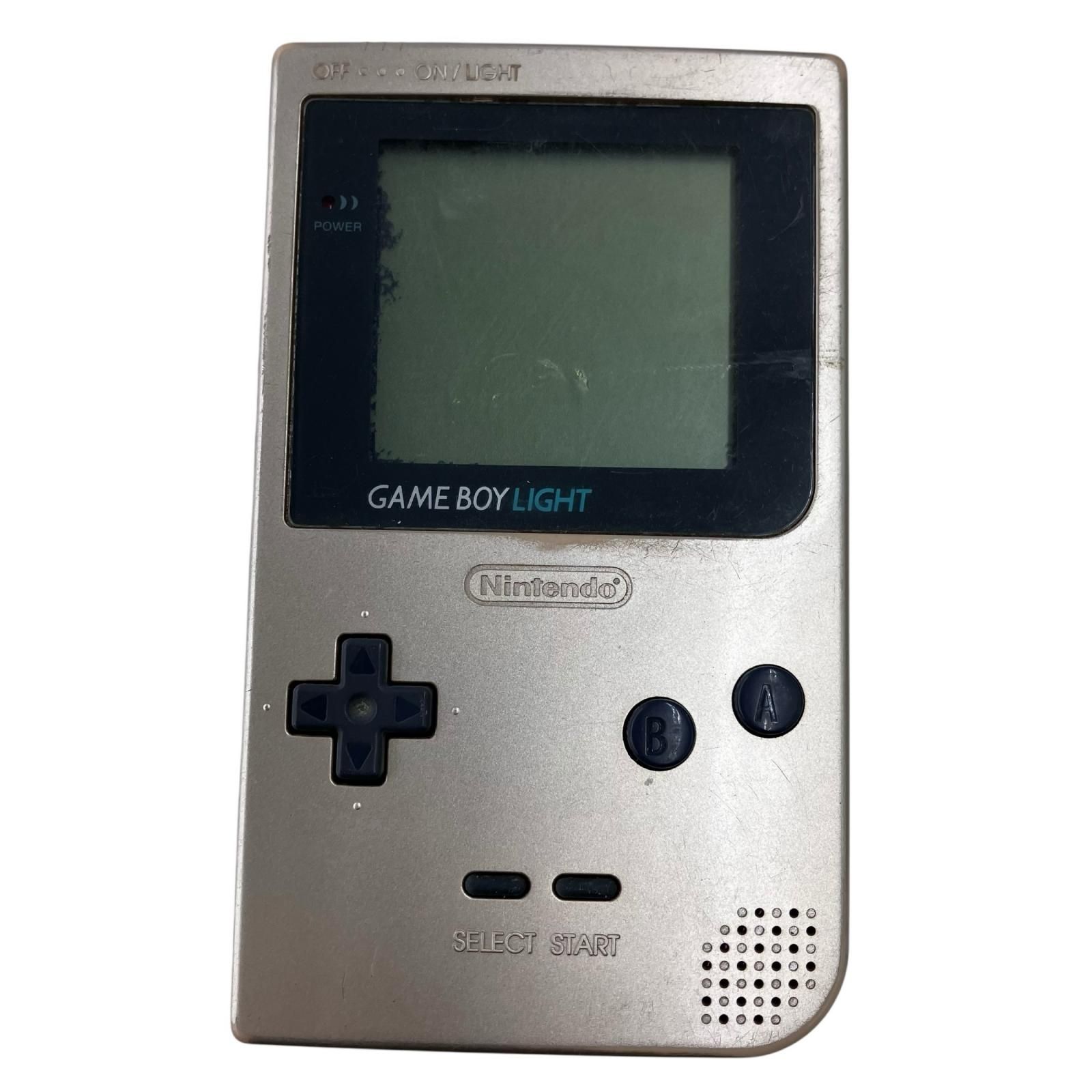 186000 ジャンク品 Nintendo 任天堂 ニンテンドウ GAME BOY LIGHT MGB-101 ゴールド
