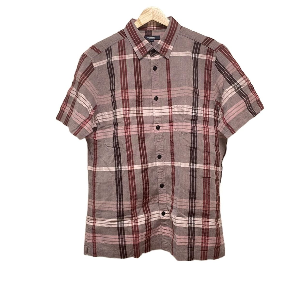 BURBERRY LONDON 21ss 半袖BDシャツ 総柄 XS BURBERRY LONDON チェック 半袖ブランドシャツ – WEGO ONLINE STORE
