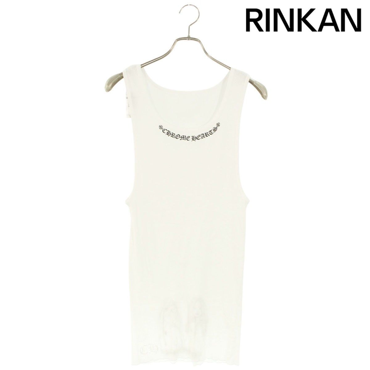 クロムハーツ ロゴプリントタンクトップ メンズ XL