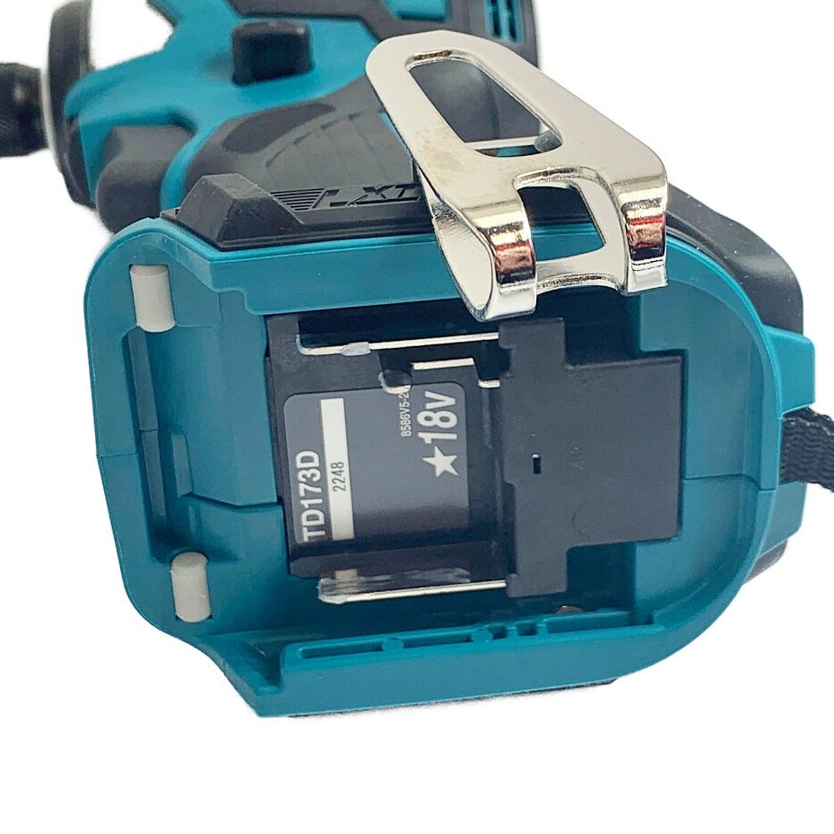 ♭♭MAKITA マキタ 充電式インパクトドライバ　18V TD173DRGX ブルー 充電器・充電池2個・ケース付【未使用品】