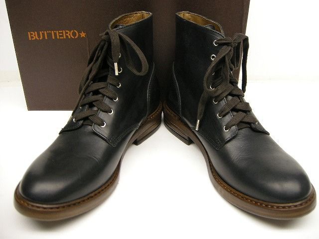 サイズ43 (約27.5-28cm相当)□新品□ブッテロ BUTTERO ブーツ