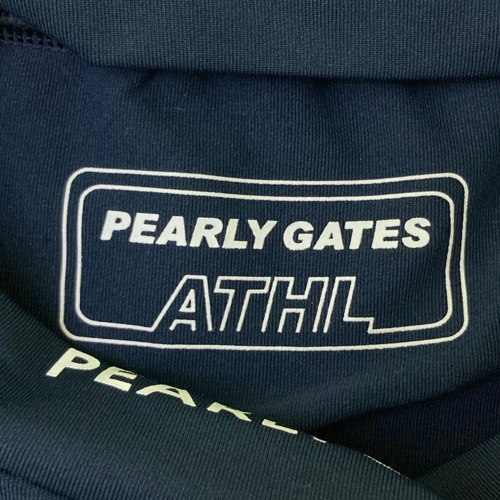 サイズ 0 PEARLY GATES パーリーゲイツ ハイネック 長袖Tシャツ ネイビー系 240101478686 ゴルフウェア レディース ストスト LLC-HASEGAWATOSO_COM