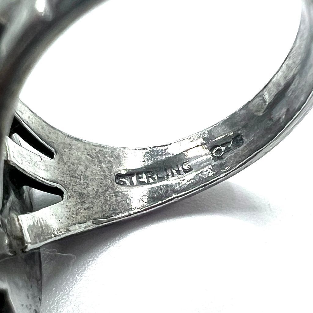 Vintage Navajo Turquoise Ring インディアンジュエリー ナバホ族