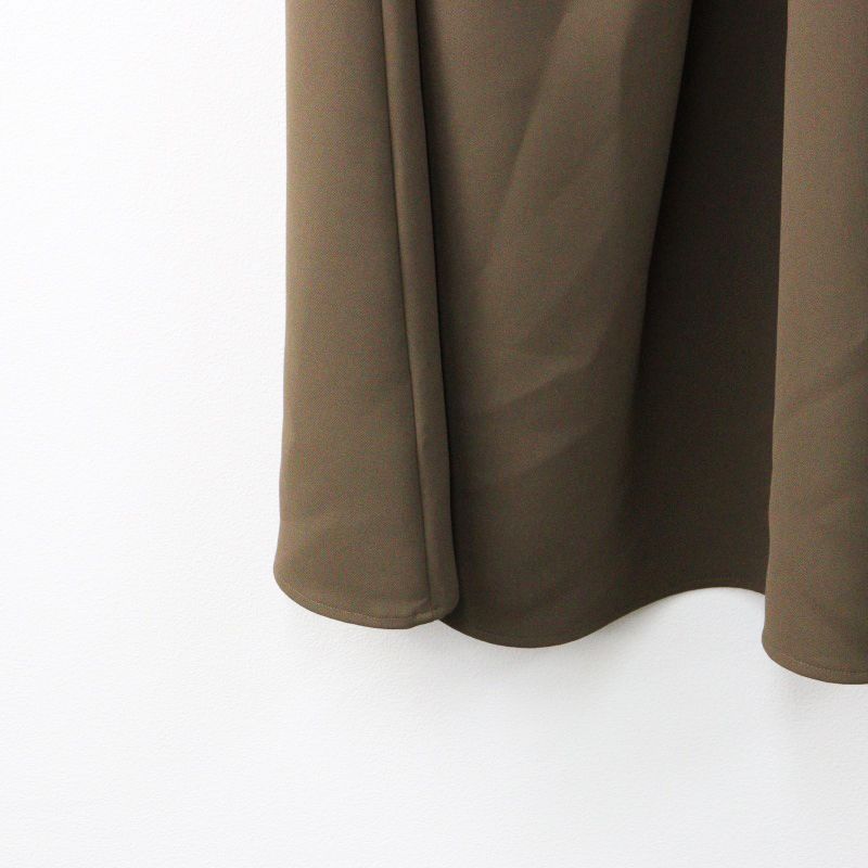 ローブブラン Belted Drape Dress ブラウン S Belted Drape Dress – L'AUBE BLANC