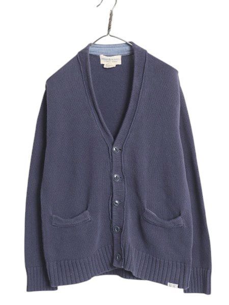 デニム&サプライ ラルフローレン コットン ニット カーディガン メンズ M ポロ 重ね着 ポケット付き セーター ワンポイント ヘビーウェイト お得なクーポン配布中!】 デニム&サプライ ラルフローレン コットン