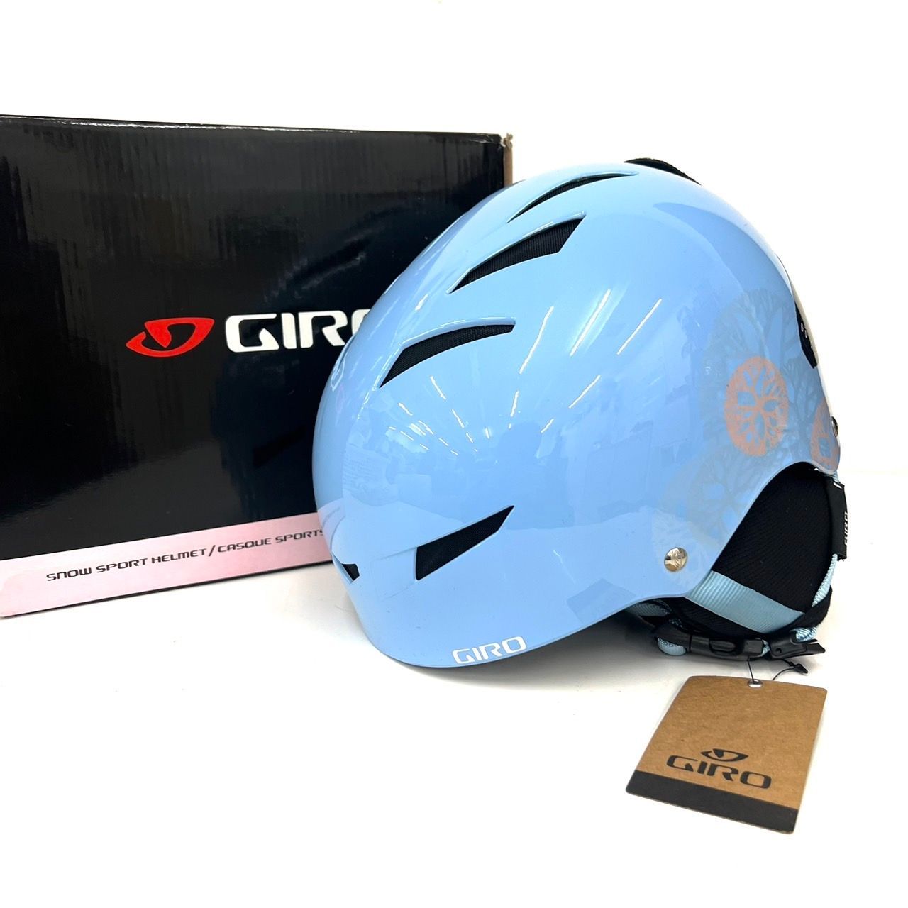 GIRO ジーロ ENCORE アンコール ブルー Mサイズ スキー スノボー 