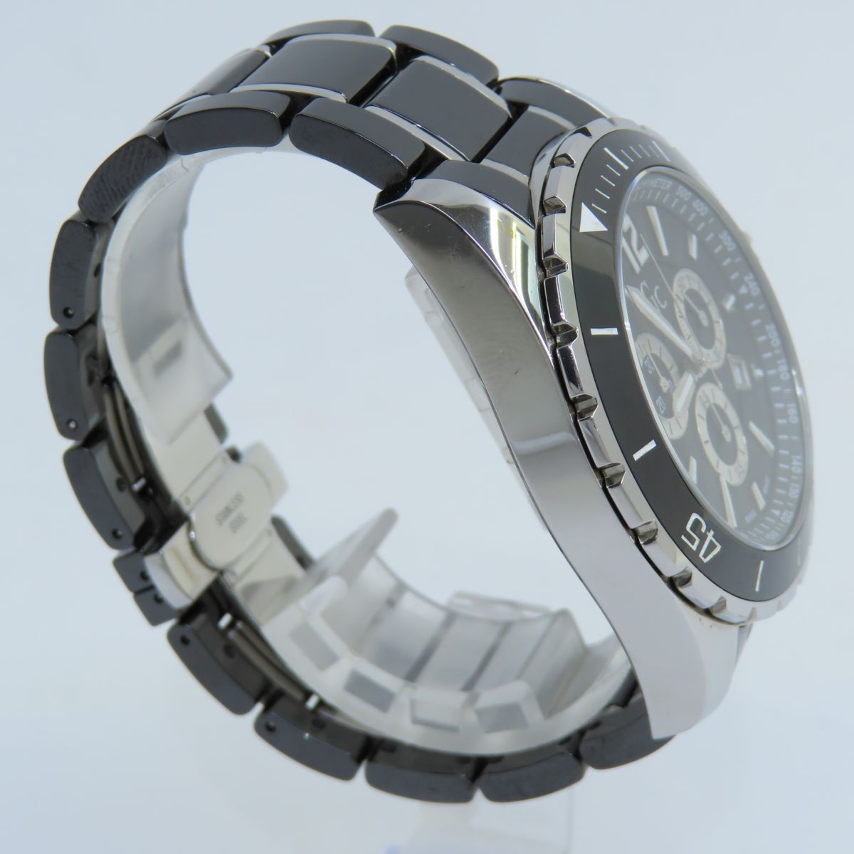 Guess collectio ゲス GC WATCHES Sport Class XXL X76002G2S/07 クロノグラフ クオーツ 腕時計  ※中古 - メルカリ