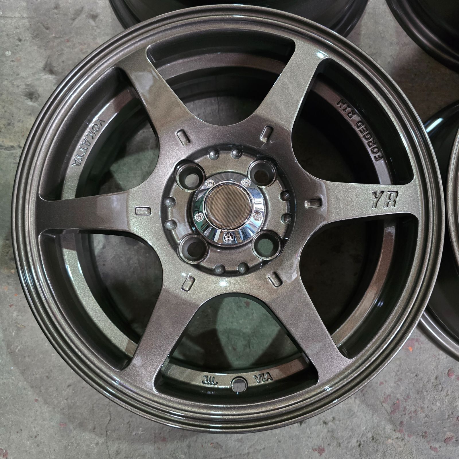 KOSEI クレイシズ VS6 14インチ 4H100 5J +39 JWL-T 4本セット
