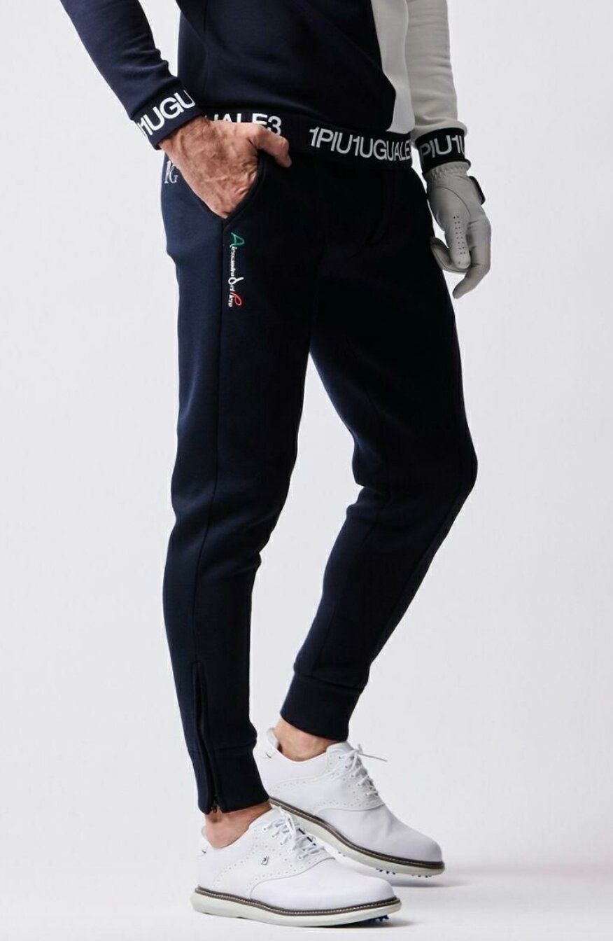 未使用】1PIU1UGUALE3 GOLF ジップスラックスパンツ サイズ4