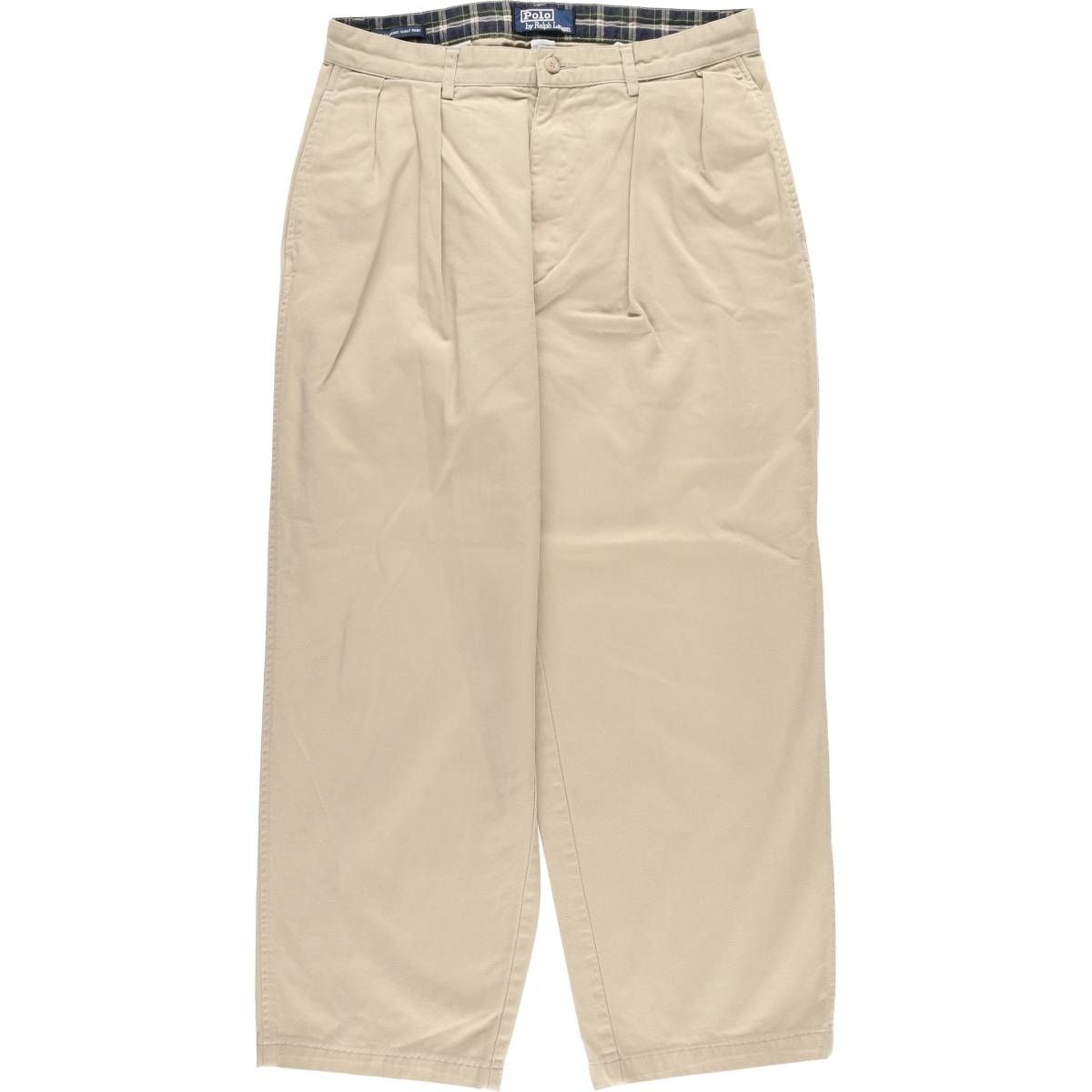 古着 ラルフローレン Ralph Lauren POLO by Ralph Lauren ツータック チノパンツ メンズw31相当|eaa537473