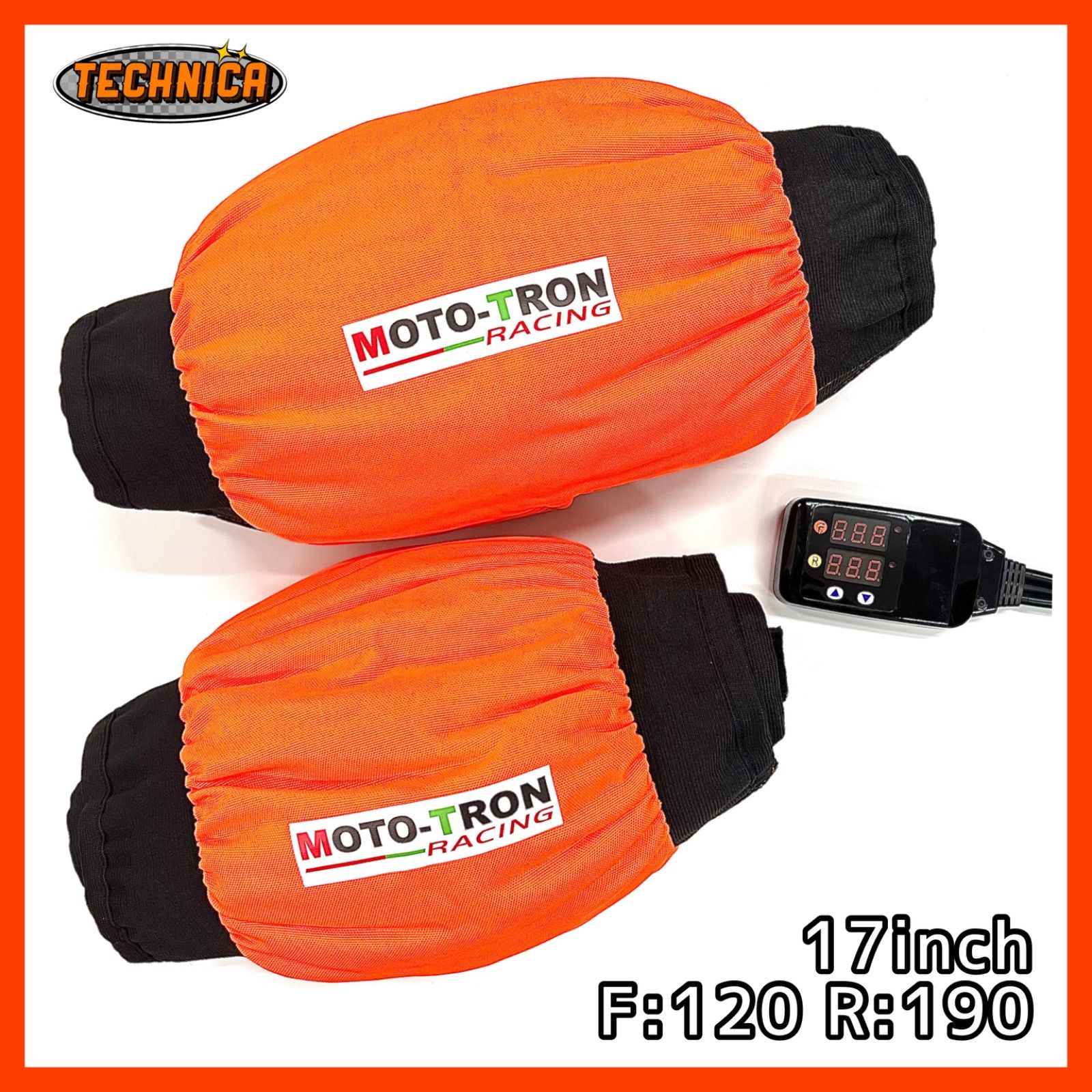 タイヤウォーマー 17インチ用 ZiiX タイヤウォーマー 17インチ