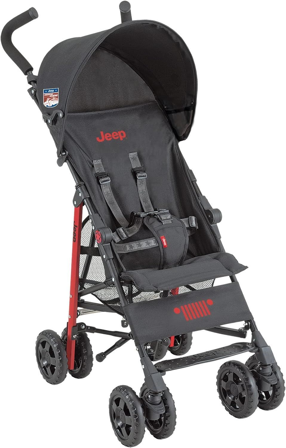 【新品・未開封品】ジープスピリットを受け継ぐベビーカー J is for Jeep アドベンチャー レッド 10055309 R0112 0125ML005 0120240125102019