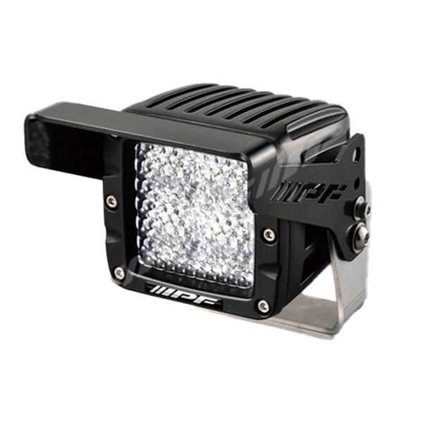 2インチ ワーキングランプ 12V 642WL-1 完全防水 IP68 1リレースイッチ付ハーネス付属 IPF CEマーク認定品 2200lm 1600cd E1E1