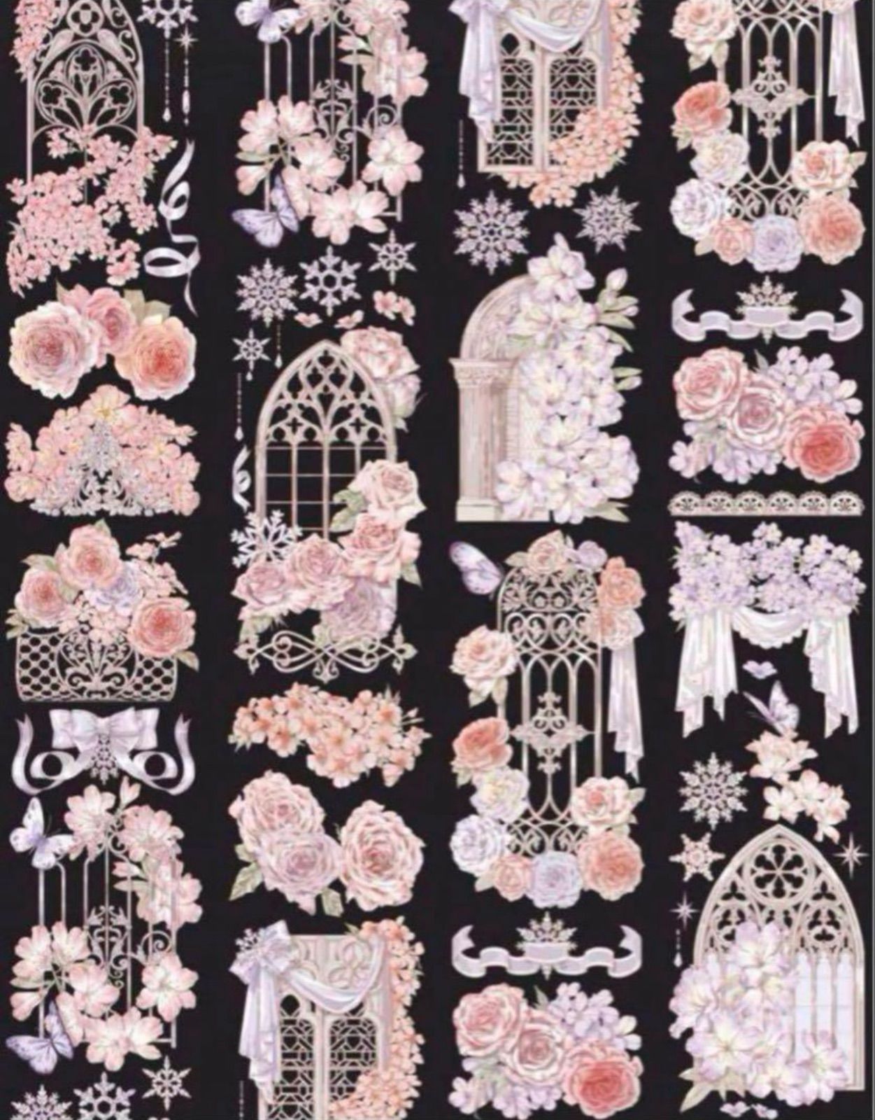 贝壳光 6cm×10m 庭前向晩 海外マスキ ングテープ 海外マステ SKLAD-KIRPICHA_RU