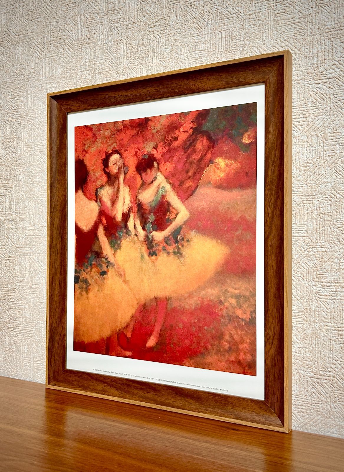 エドガー・ドガ、浴槽、希少画集画、新品額装付 a0736a24586108a44adb6c305d837e
