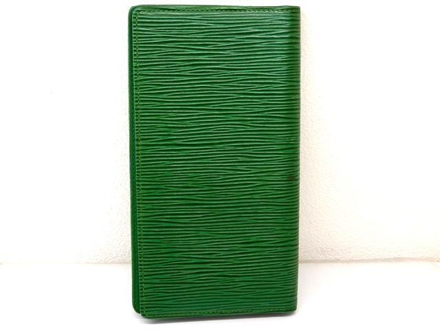 【美品】ルイヴィトン ポルトカルトクレディ ボルネオグリーン 長財布 LOUIS VUITTON - 【美品】ルイヴィトン ポルトカルトクレディ