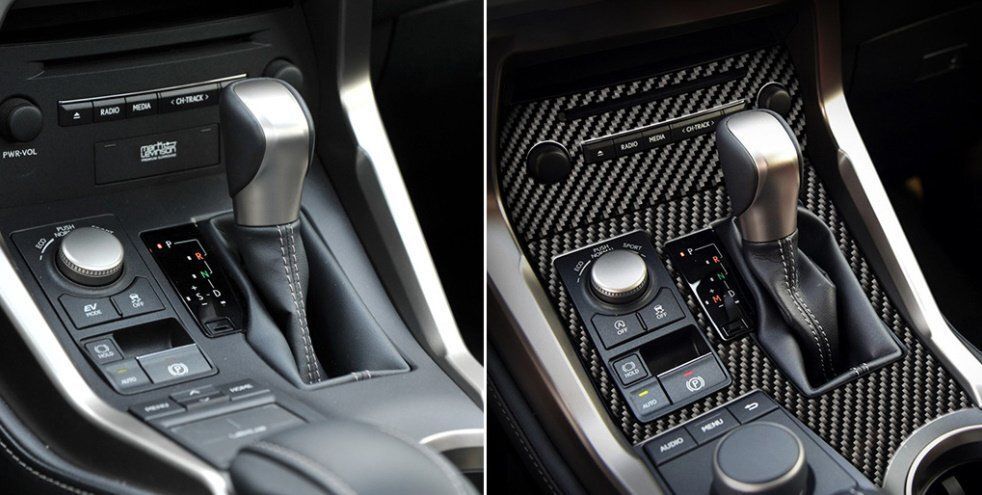 レクサスNX200 200t 300h14-21センターコンソールトリム1P ギアパネル 取り付け簡単 キズ 汚れ防止 かっこよく装飾YR売れ筋商品