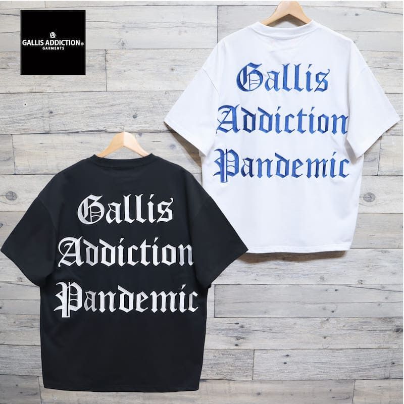 【超值特卖】新品 GALLIS ADDICTION Tシャツ Tシャツ/カットソー(半袖/袖なし)