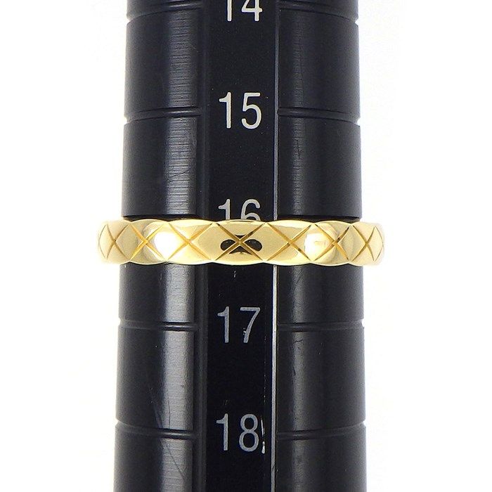 シャネル CHANEL リング ココクラッシュ ミニ J11794 K18YG 16号
