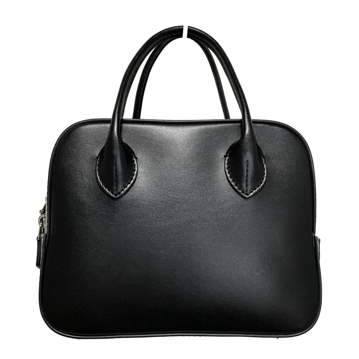 メゾンカナウ♡黒 スエードバッグ♡新品未使用 maisoncanau(メゾンカナウ) ハンドバッグ ボックスボストン S