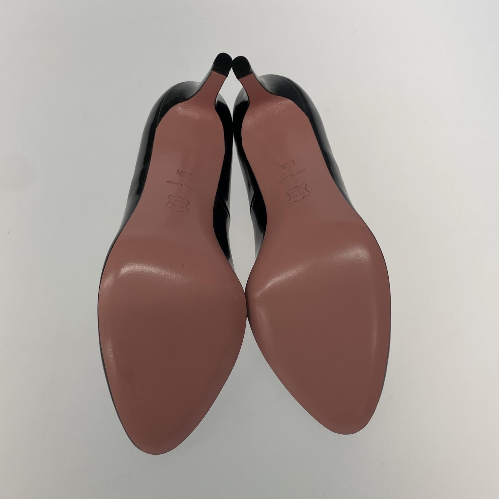 新品☆MAISON DE REEFUR☆エナメルパンプス MAISON DE REEFUR メゾンドリーファー ラウンドトゥ エナメル