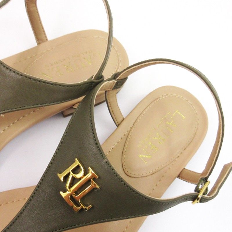 バックル付きの足首ストラップ【Ralph Lauren 】サンダル バックル付きの足首ストラップ【Ralph Lauren 】サンダル LAUREN
