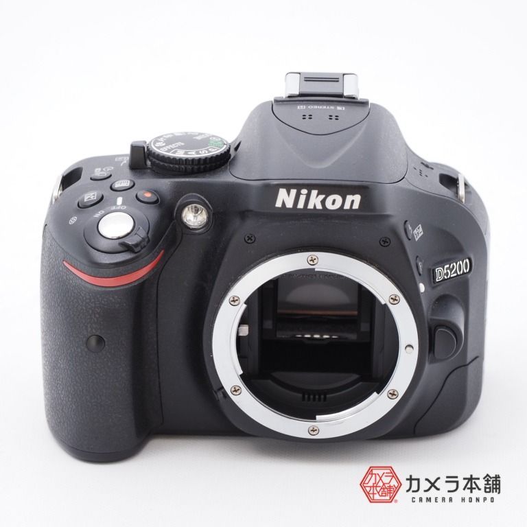 Nikon ニコン D5200 ボディ ブラック - カメラ本舗｜Camera honpo