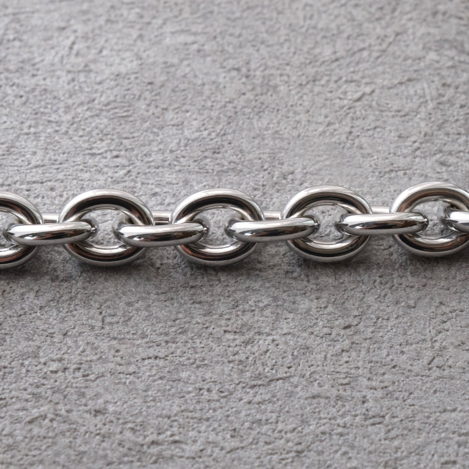 シルバー925製 ラウンドチェーンブレスレット