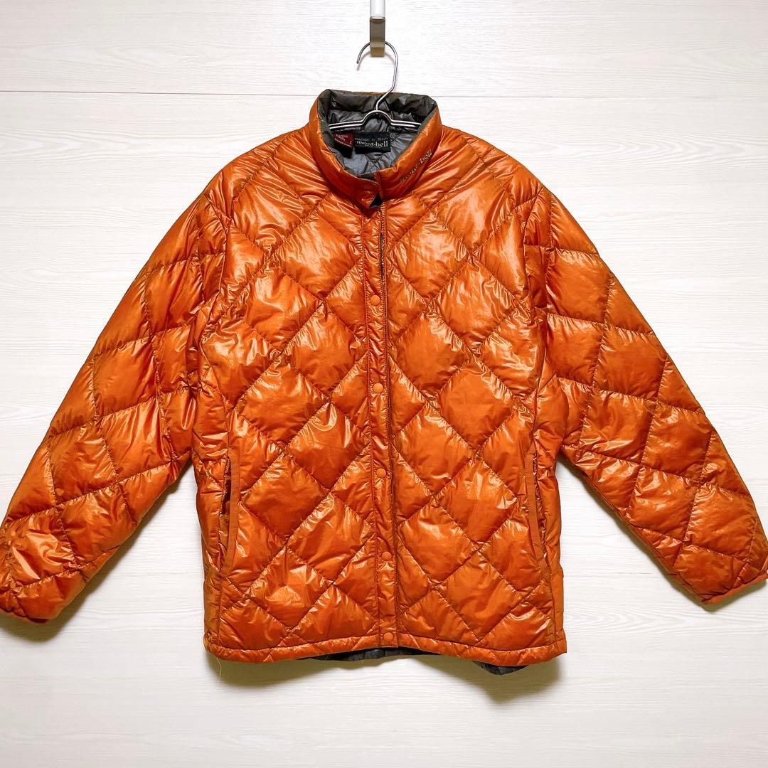 mont-bell モンベル UL ダウンインナージャケット ダウンジャケット レディース M オレンジ 800フィルパワー