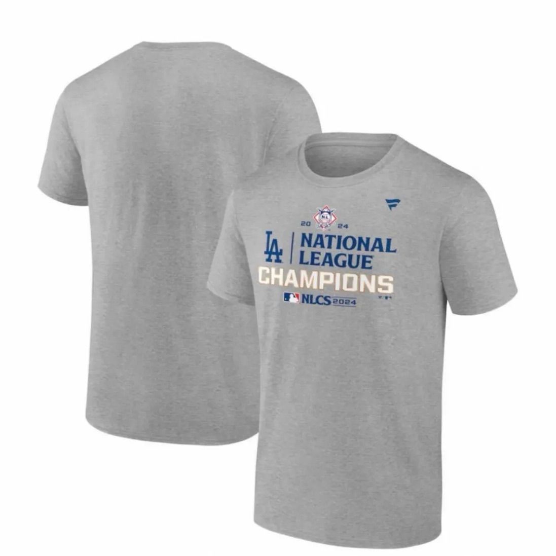 祝MVP 大谷翔平選手　 ワールドシリーズチャンピオン ロサンゼルスドジャース NLCS優勝Tシャツ ナショナルリーグチャンピオン記念Tシャツ 大谷翔平選手着用  ワールドシリーズ限定シリアルナンバー入りホログラムシール付き