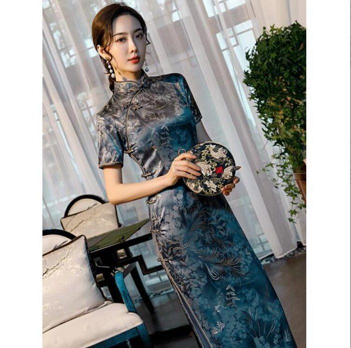 中国風パーティードレ