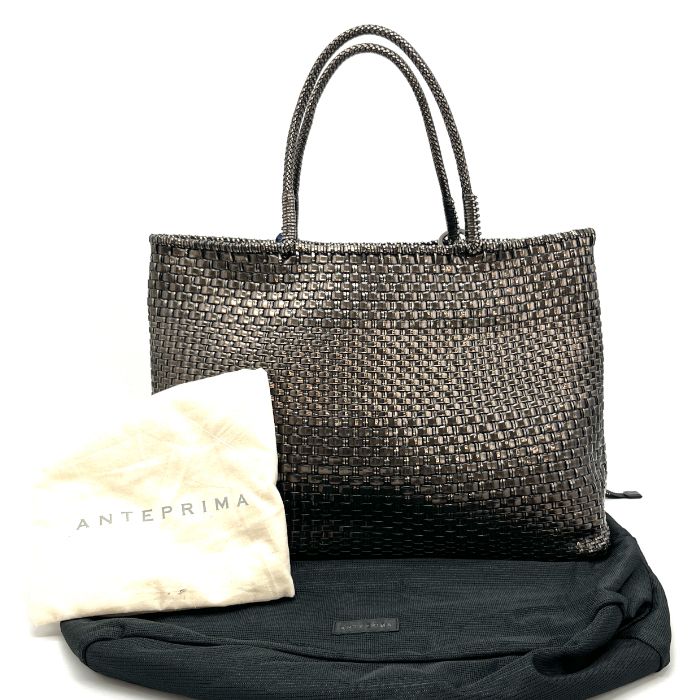 ANTEPRIMA アンテプリマ イントレッチオ PVC トート バッグ eY0407N