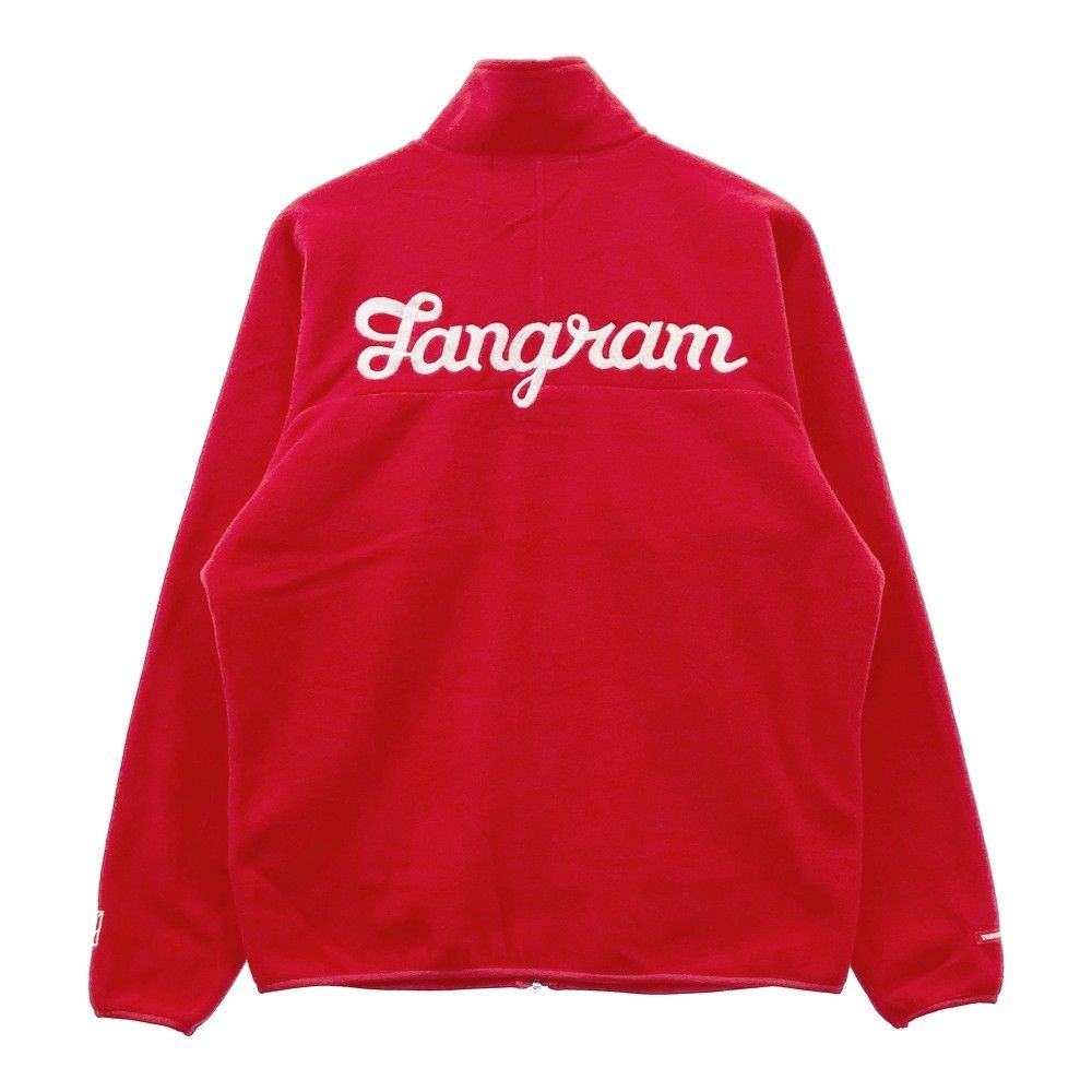 サイズ：S TANGRAM タングラム フリースジップジャケット レッド系
