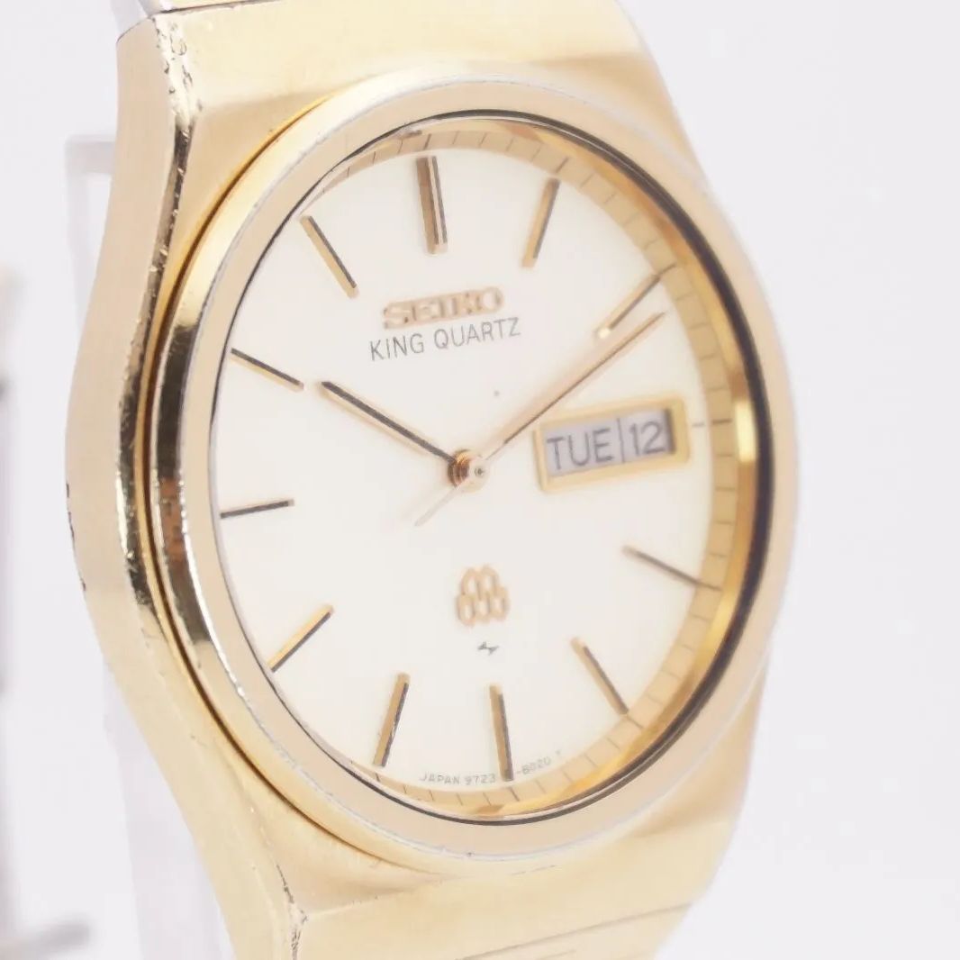 3626【希少品　新品電池】SEIKO 腕時計　セイコー　金　ゴールド　スモセコ 3626【希少品 新品電池】SEIKO 腕時計 セイコー 金 ゴールド