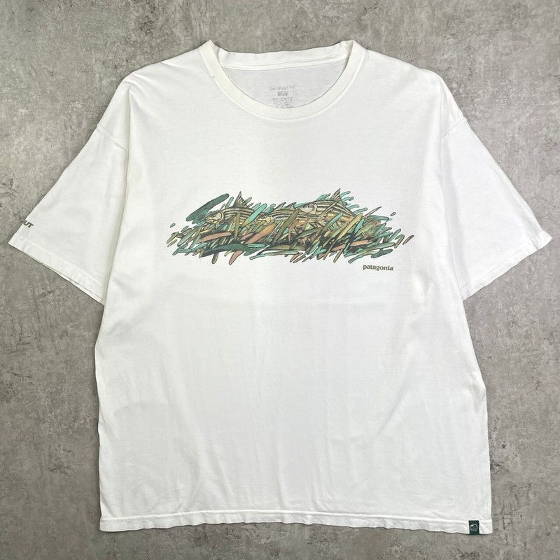 パタゴニア　ワールドトラウトTシャツ Amazon.co.jp: パタゴニア ワールドトラウト サーモン