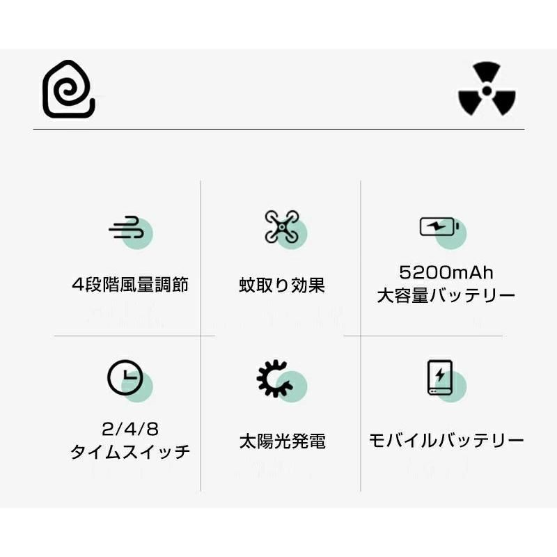 アウトドア 5200mAh