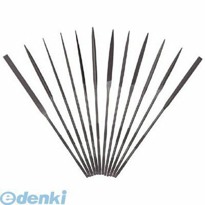 7営業日以内発送 ツボサン 精密ヤスリ 12本組 平背取 ＃6 販売不可