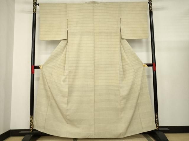 平和屋着物▽本塩沢　単衣　110亀甲　抽象文様　正絹　逸品　AAAZ1507fy 平和屋着物▽本塩沢 単衣 110亀甲 抽象文様 正絹 逸品 AAAZ1507fy 平和