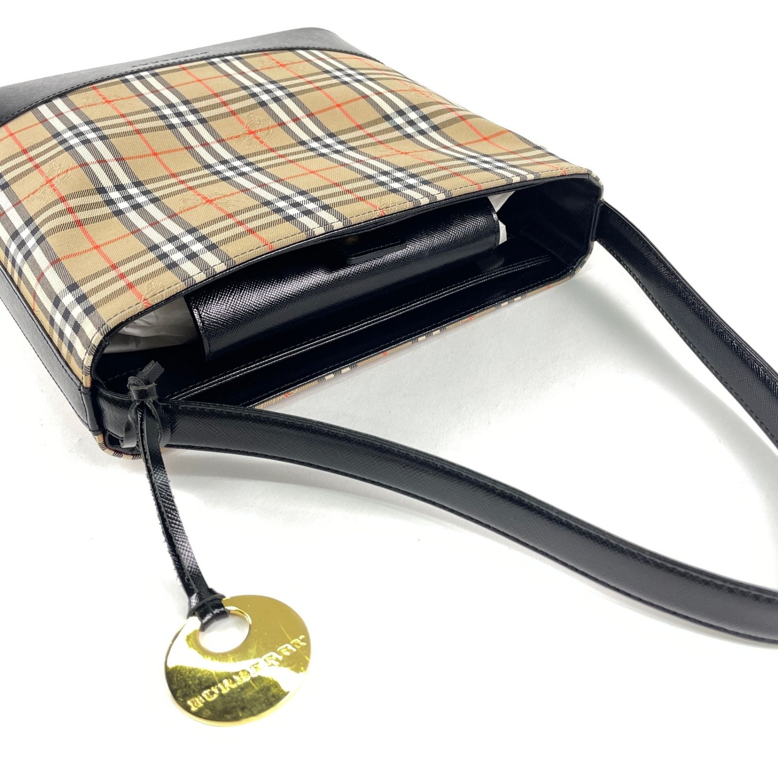 BURBERRY バーバリー KU 033 BE 09 ハンドバッグ ワンショルダーバッグ 