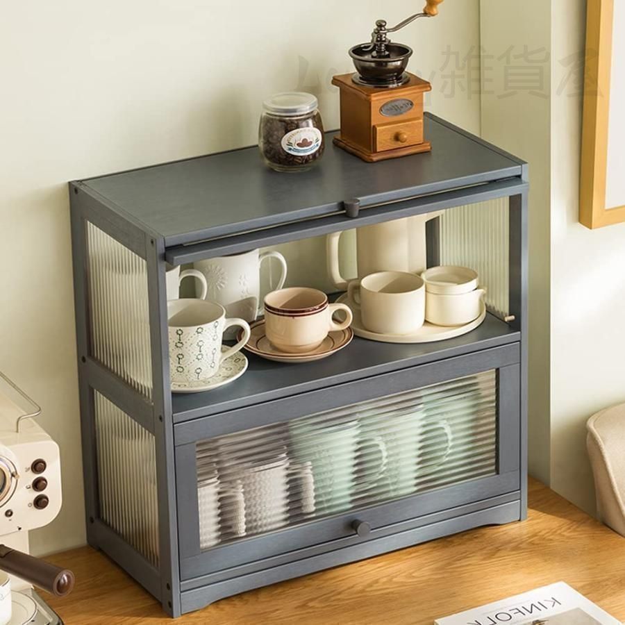 M●希少☞ヤイリファニチャー☜ヴィンテージカップボード　国産 M○希少☞ヤイリファニチャー☜ヴィンテージカップボード 国産 カップ