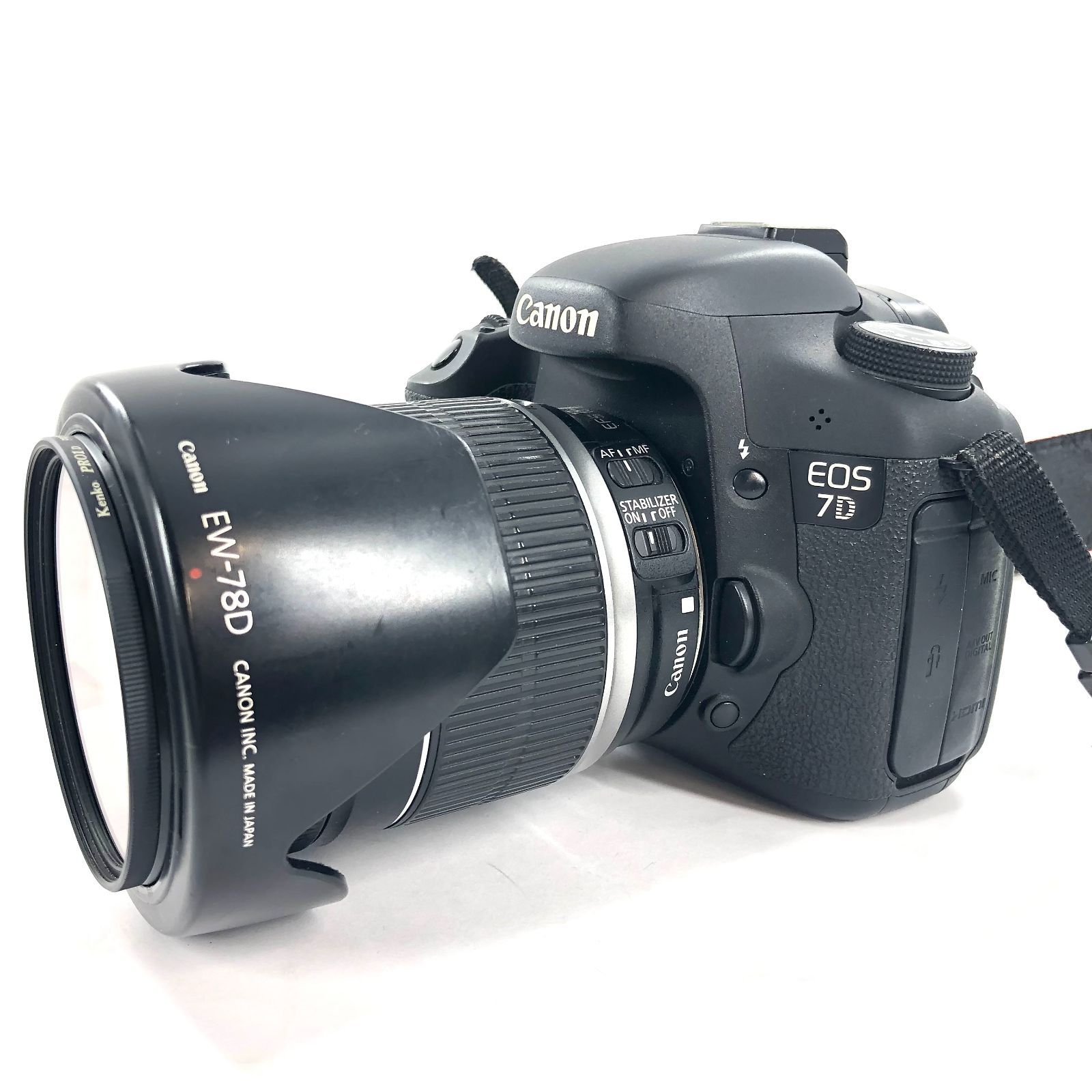 Canon キヤノン EOS 7D デジタル一眼カメラ レンズセット EF-S 18 