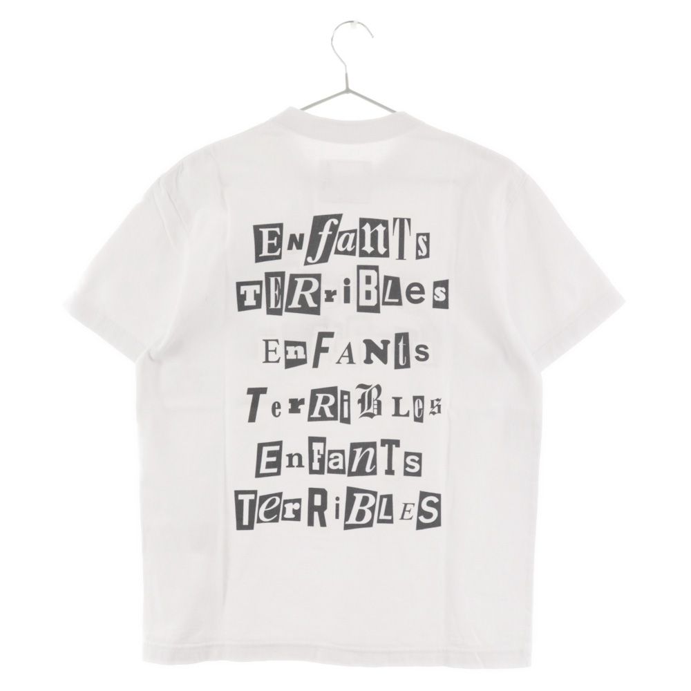 sacai × Jean Paul Gaultier / 21AW/ENFANTS TERRIBLES PRINT T-SHIRT/Tシャツ/0/WHT/21-0249S Sacai (サカイ) 21AW×Jean Paul Gaultier Enfants Terribles Print T