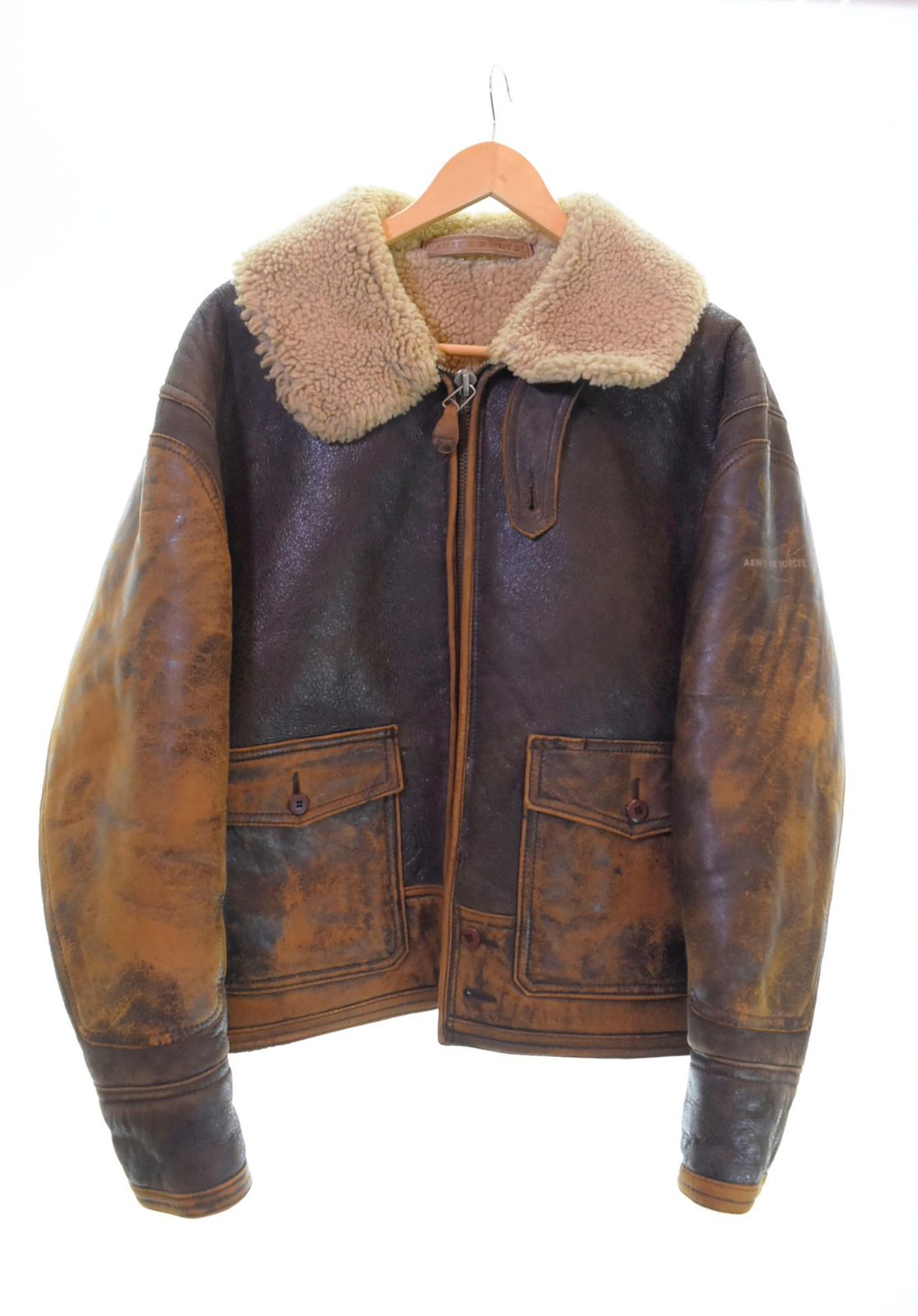 AVIREX G8 AN 5553 AN-J-4 レザージャケット 42 AVIREX G8 AN 5553 AN-J-