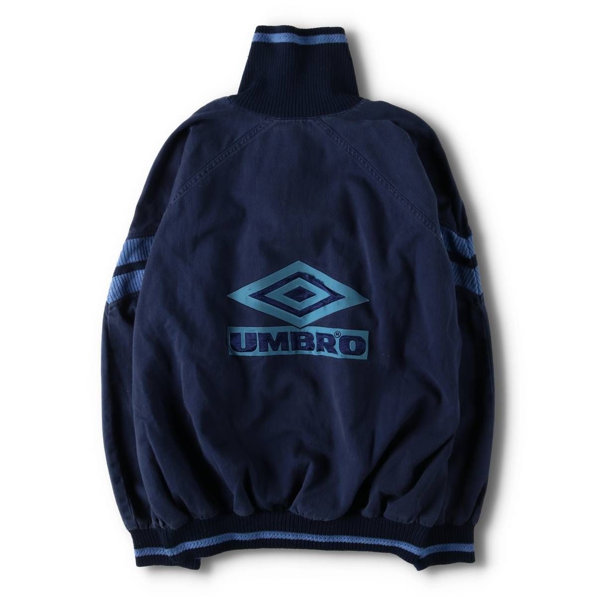 UMBRO ハーフジップ　ドリルトップ　90s　ジャケット　デニム UMBRO ハーフジップ ドリルトップ 90s ジャケット デニム - メルカリ
