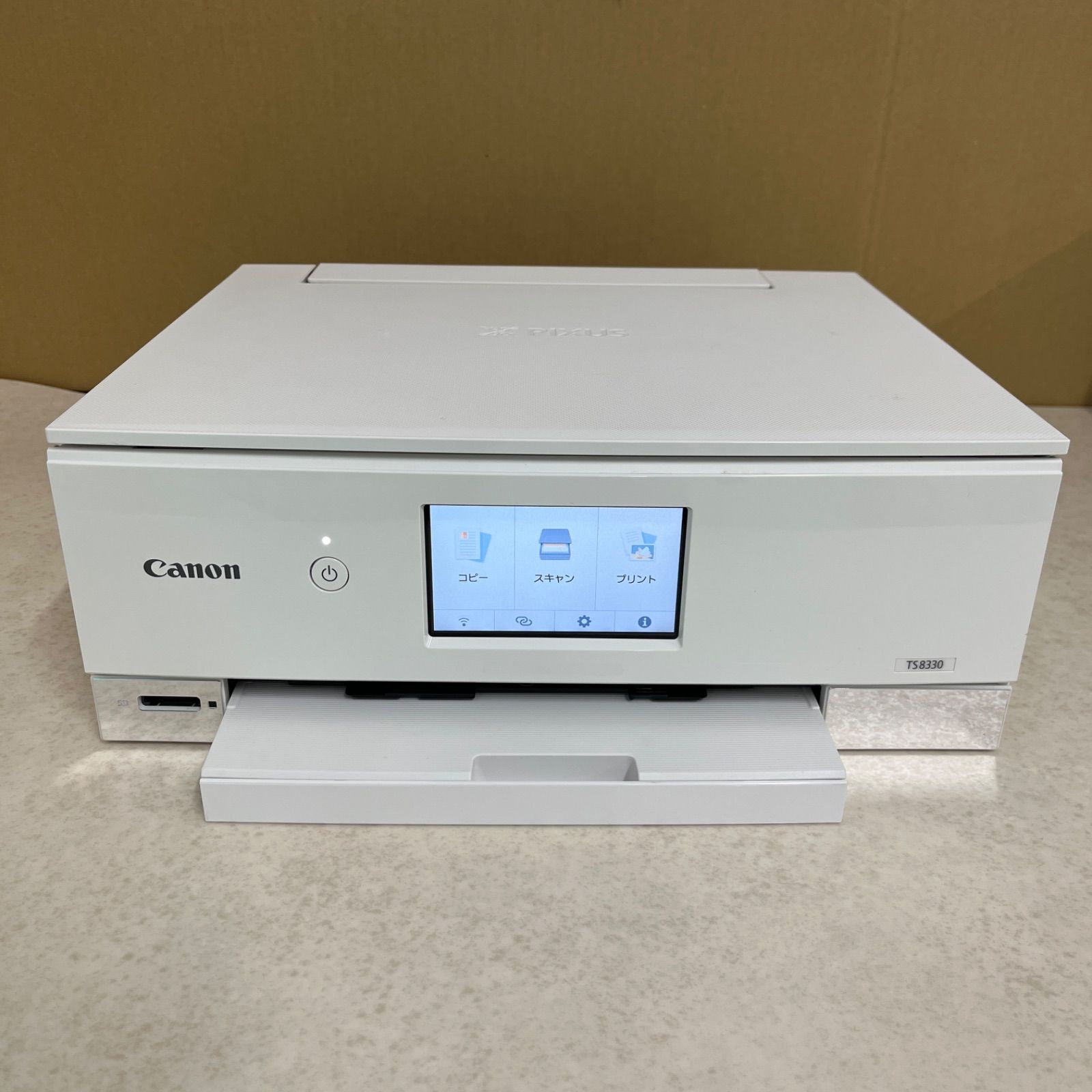 Canon Canon TS8330 ほぼ新品 ホワイト 新品 プリンター Canon TS8330 白 楽天市場】キヤノン ts8330 ホワイト