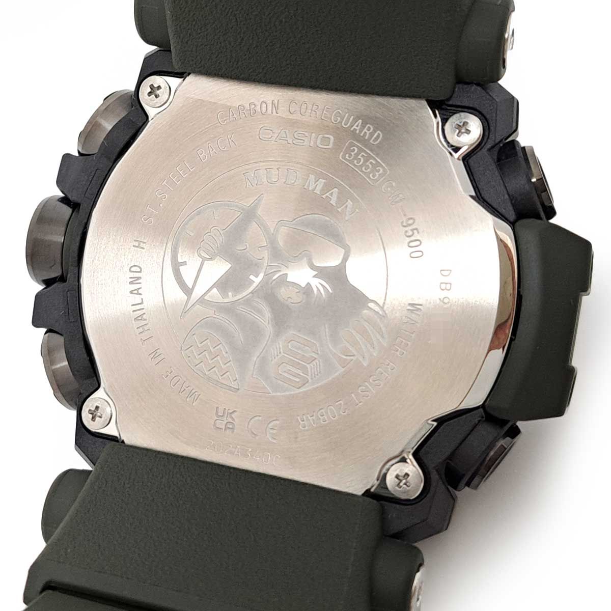 カシオ G-SHOCK マッドマン GW-9500 ソーラー 樹脂 メンズ CASIO【中古  