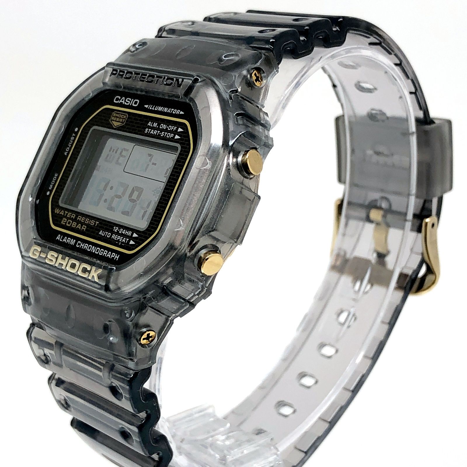 G-SHOCK DW-5025D 25周年 記念 スケルトン 美品箱付 G-SHOCK DW-5025D