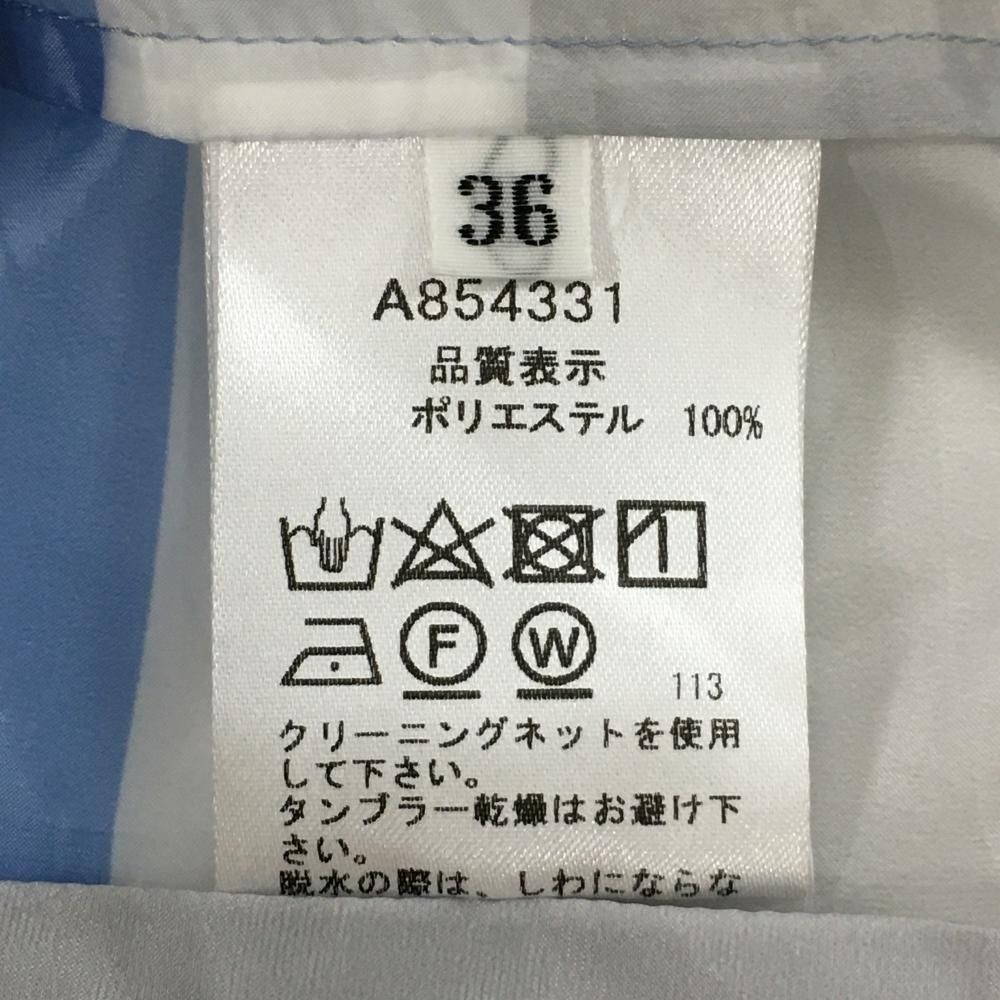 （新品）アルチビオ　ブルゾン　サイズ36 ☆SALE価格☆アルチビオ ブルゾン ブルー×グレー 薄手 ハーフ
