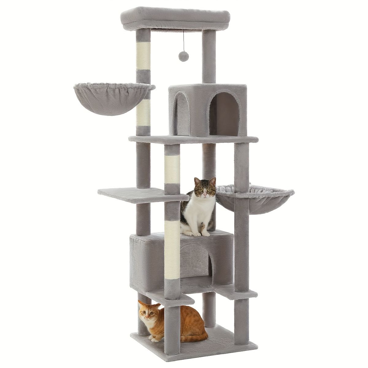 省スペース型キャットタワー